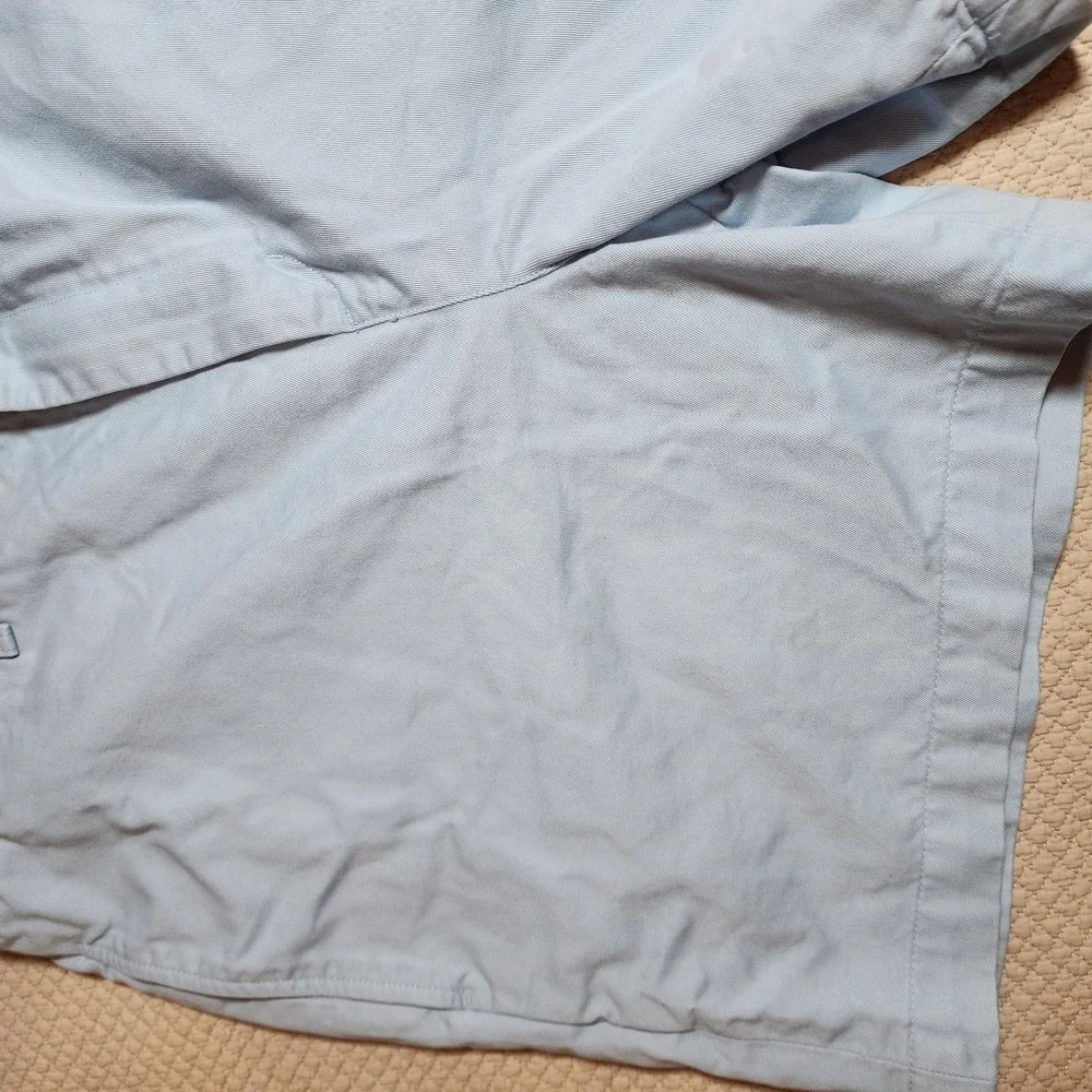 Vineyard Vines By Shep & Ian Chino Shorts Mens 33 Light Blue Regular Fit Pocket